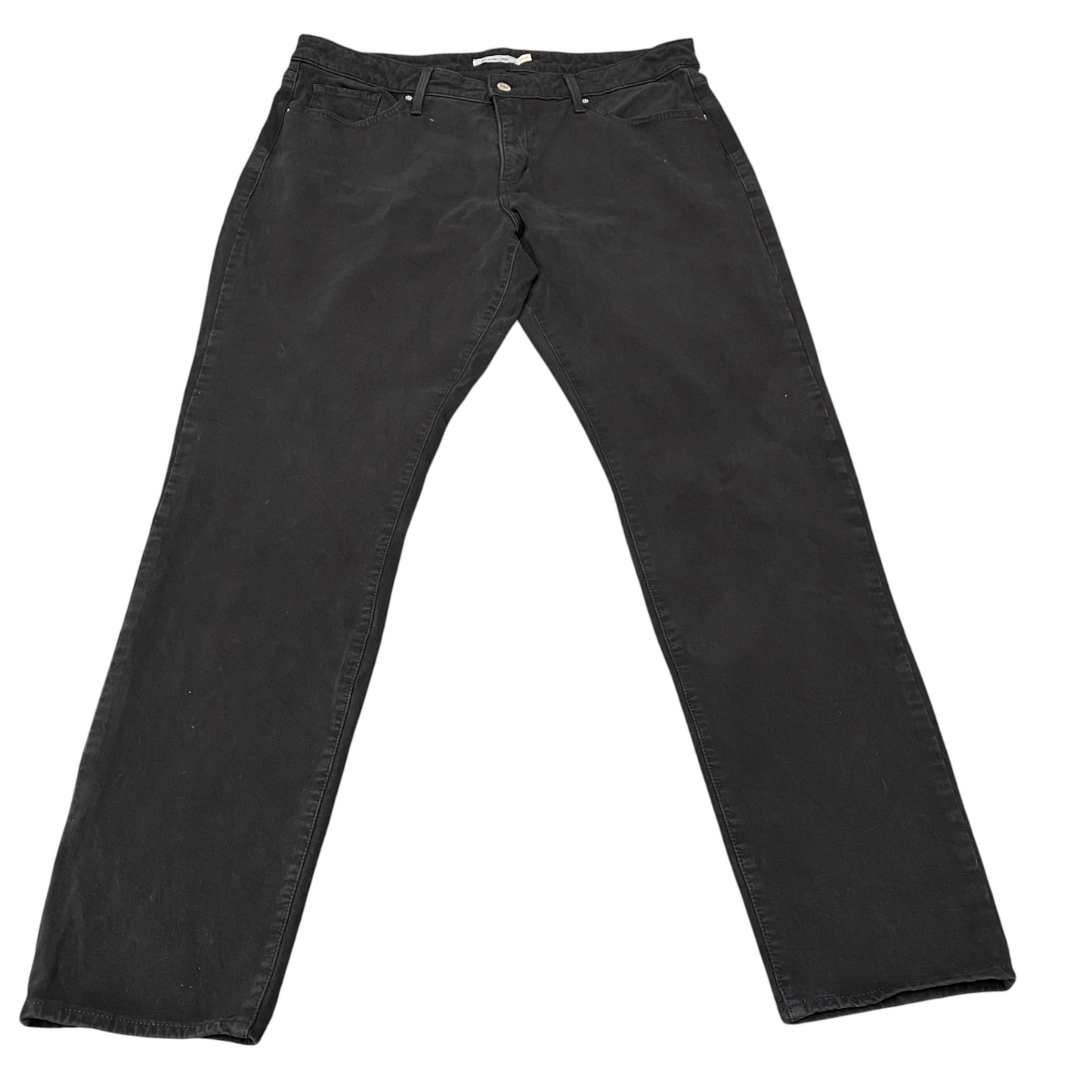 Levi's Jeans Women's 37" Waist Black Premium Black Tab 311 Shaping Skinny Leg