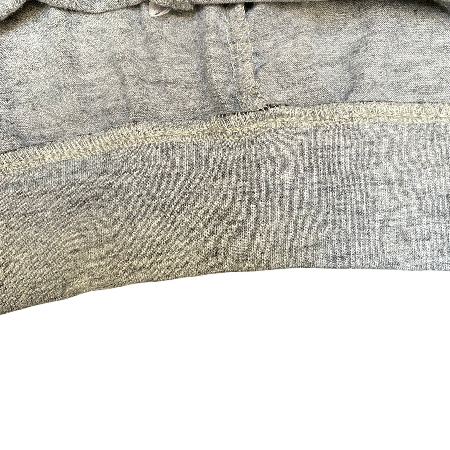 Running Sprinter Shorts Womens L 28" Waist Grey Athletic Gym Workout Dolphin Hem