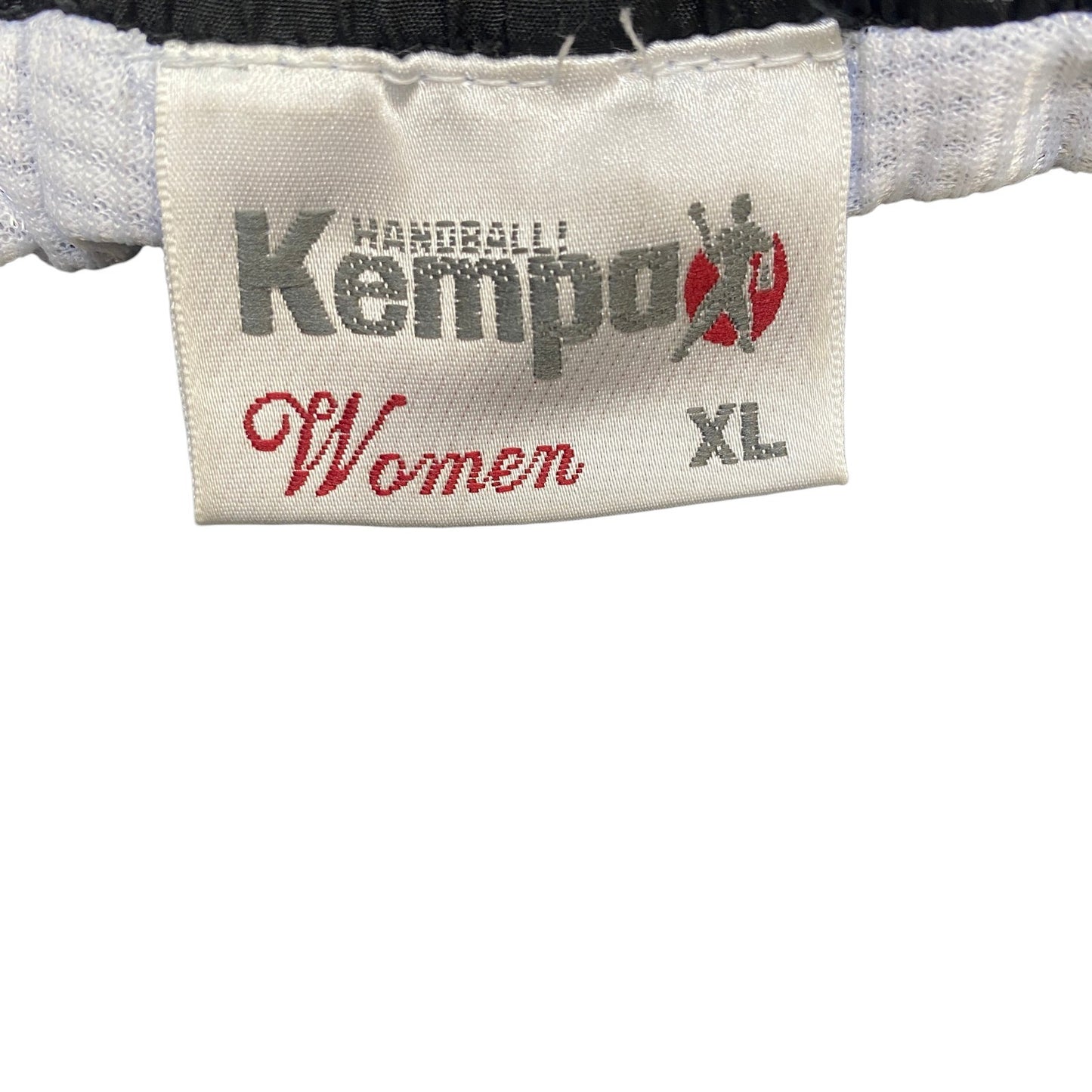 Kempa Handball Joggers Fits as Womens 32" Waist Black Ankle Zip Track Trouser