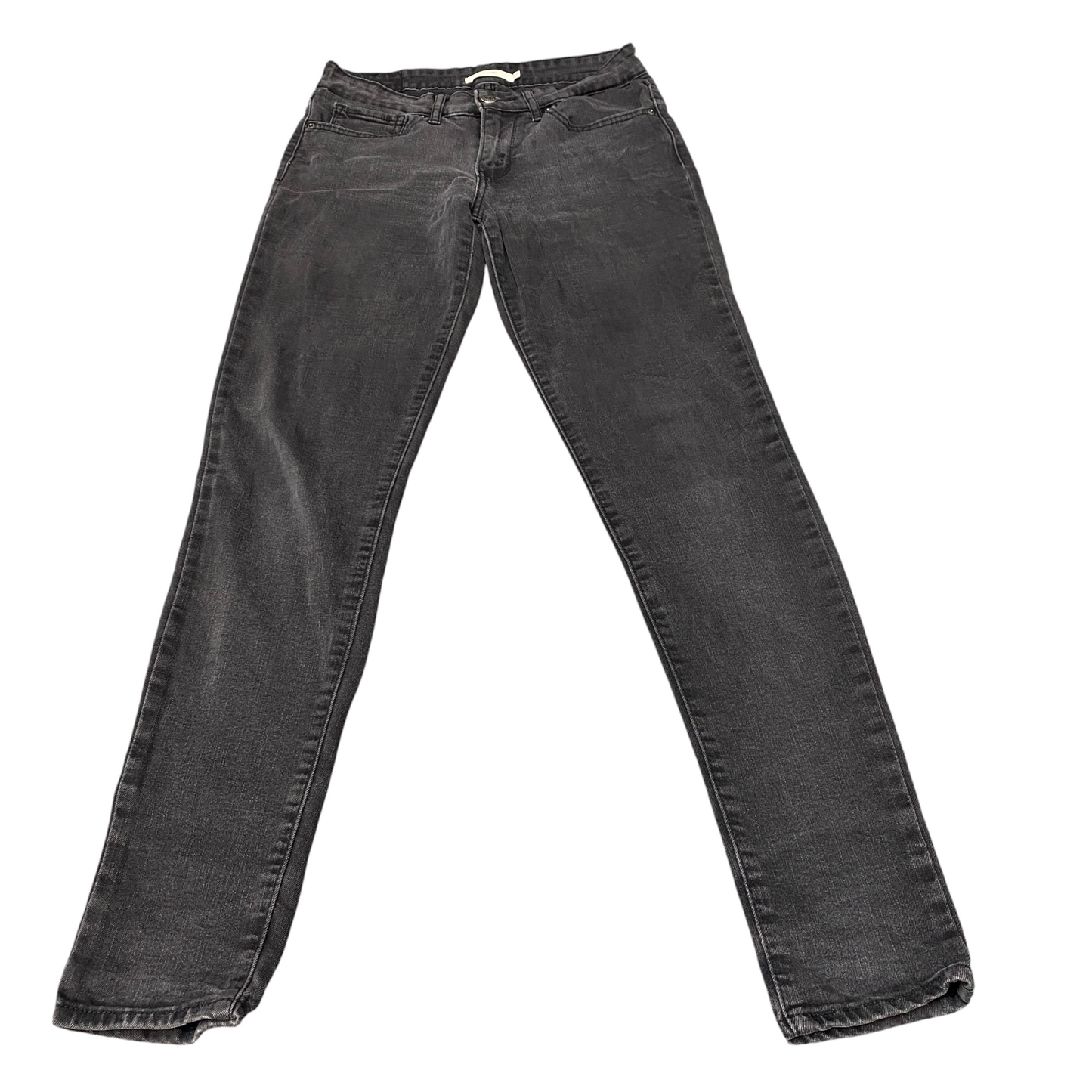 Levi's Jeans Womens 28" Waist Black Premium Stretch Flat Front 711 Skinny Leg