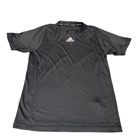 Adidas Primeblue T-Shirt Womens M Black Graphic Logo Short Sleeve Summer Tee