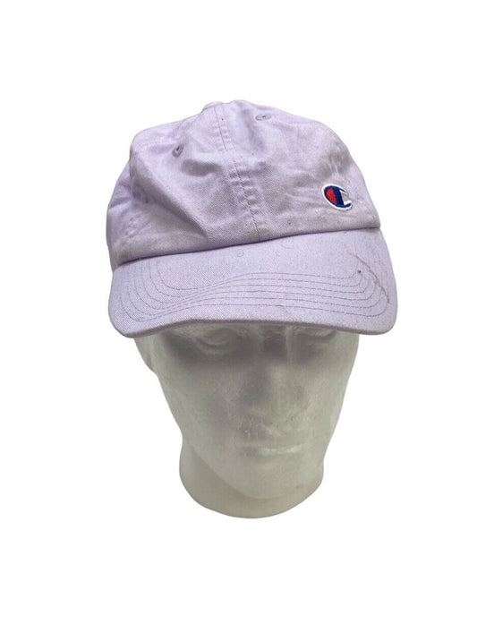 Champion Baseball Cap Purple Adjustable Hat Embroidered Logo