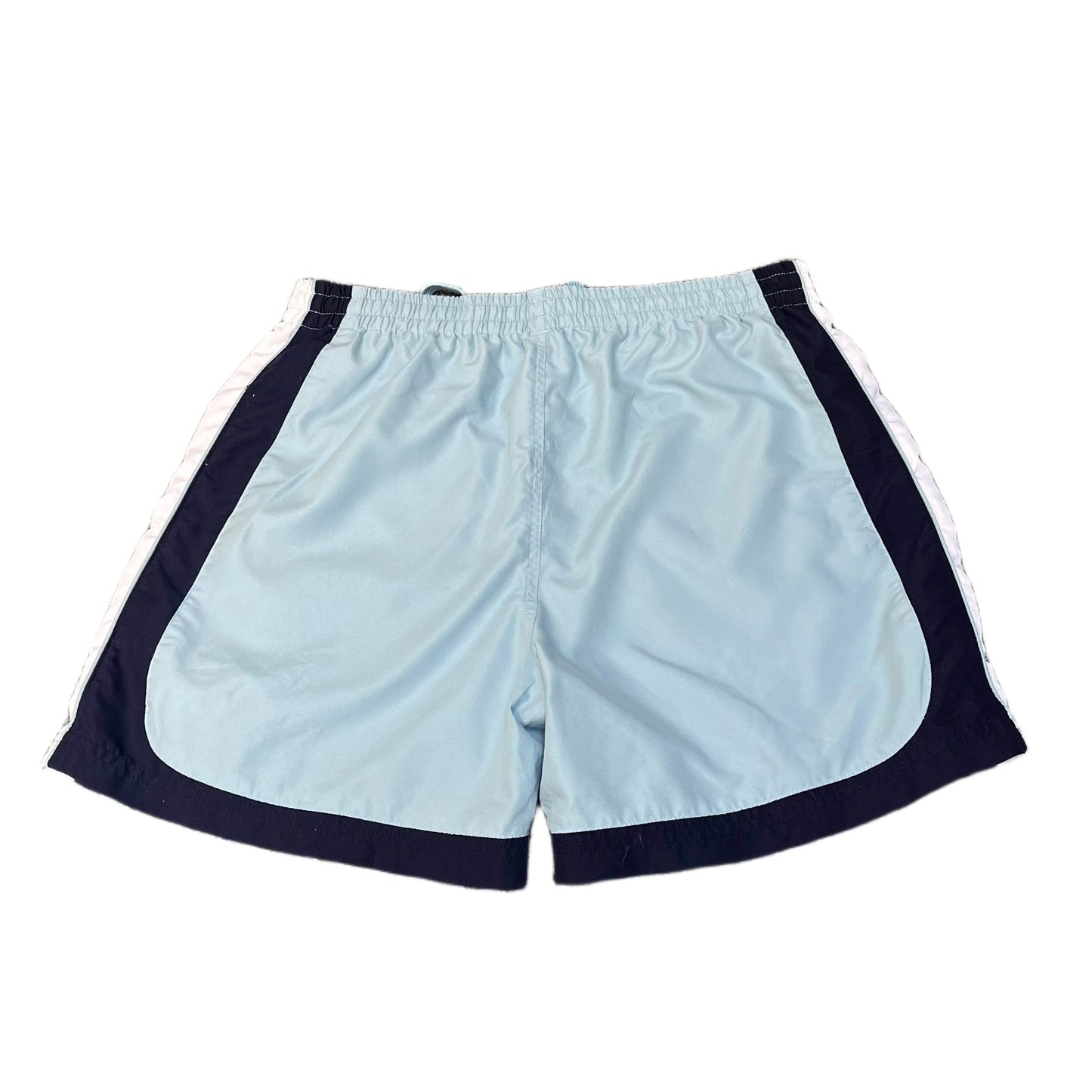 Fila Athletic Shorts Mens M 32" Waist Light Blue Gym Training Workout Drawstring