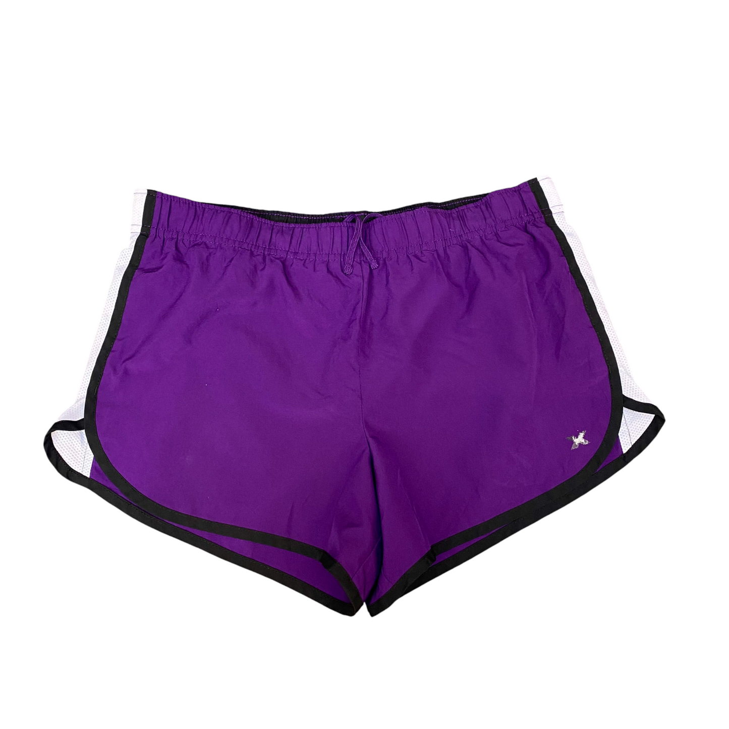 Running Sprinter Shorts Womens XS Purple Semi Fitted Performance Dolphin Hem