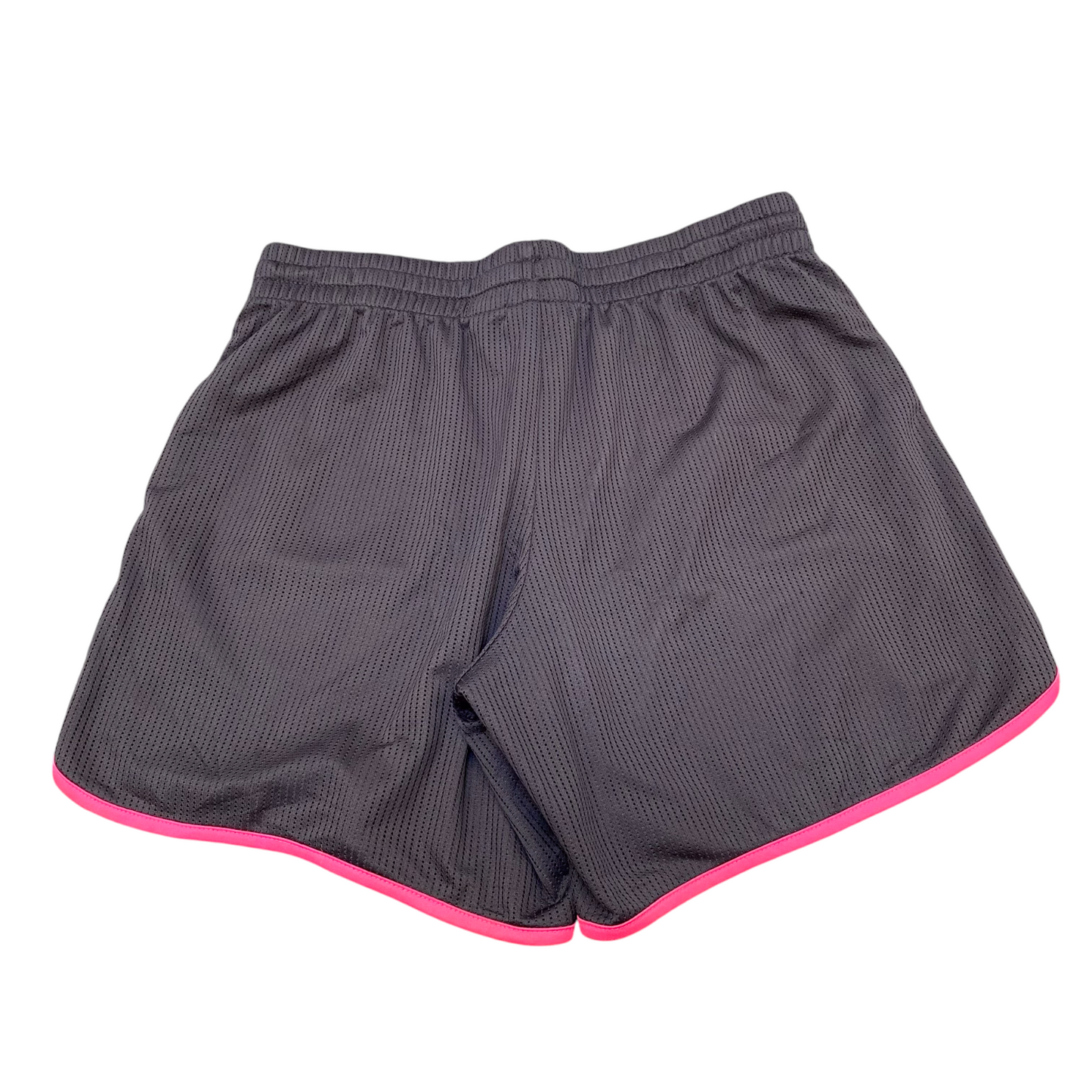 Running Sprinter Shorts Womens Medium Black Allover Mesh Athletic Fit Drawstring