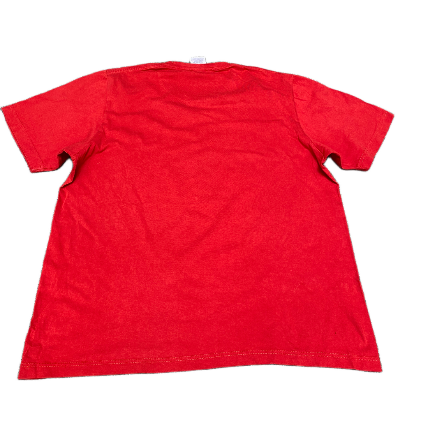 Adidas T-Shirt Mens Large Red Short Sleeve Pullover AC Milan 1899 Graphic Tee