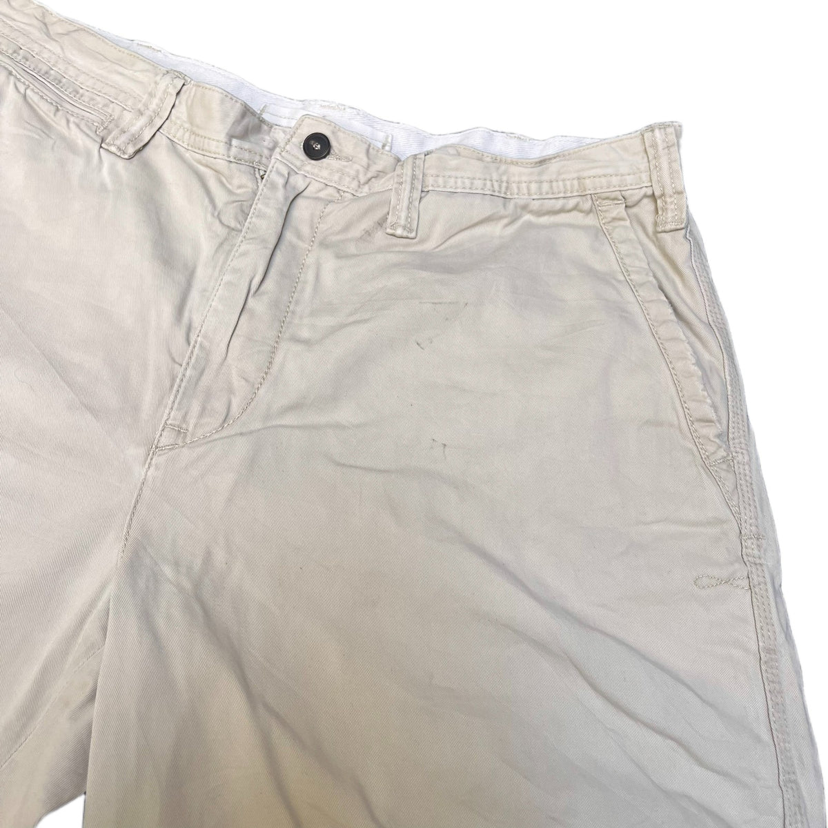 Polo Ralph Lauren Chino Shorts Fits as Mens X-Large 35" Waist Beige Relaxed Fit
