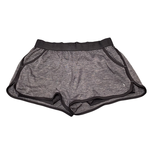 Running Sprinter Shorts Womens Medium Grey Semi Fitted Stretch Athletic Workout