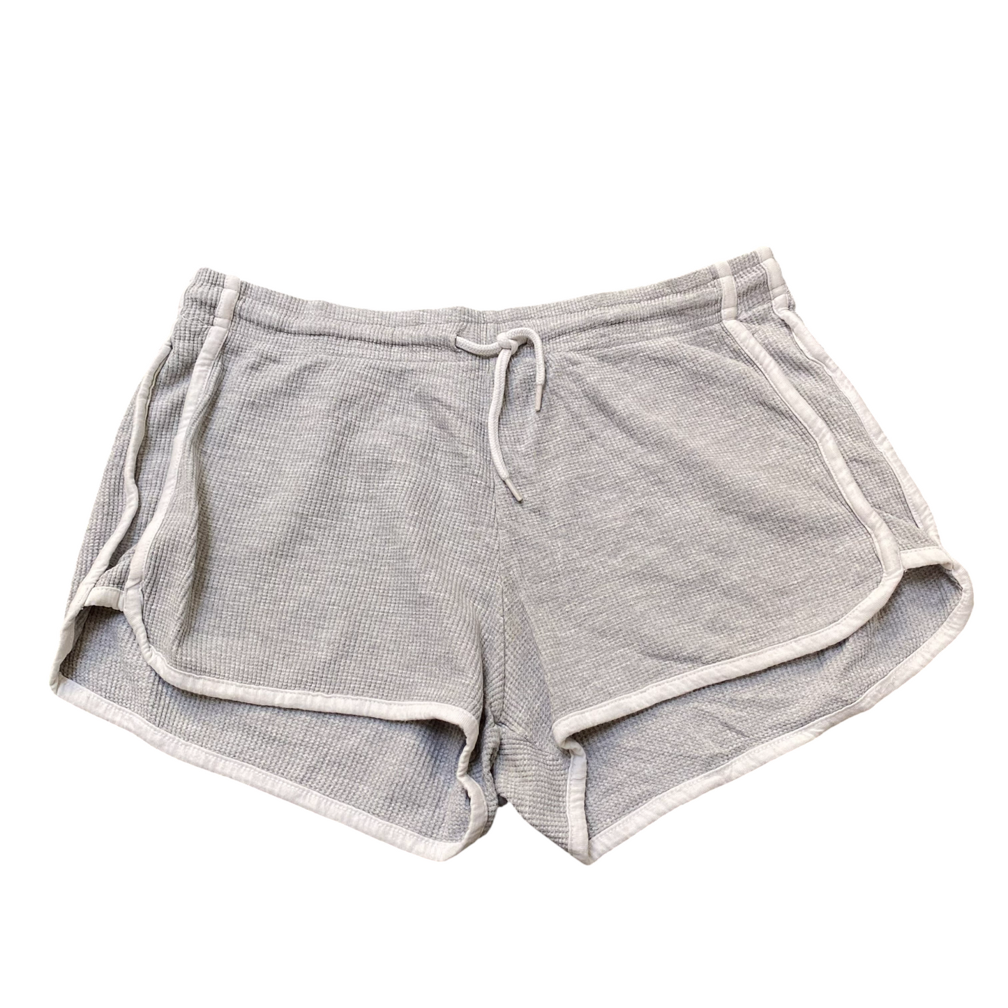 Primark Sprinter Running Shorts Womens Small Grey Elastic Waist Stretch Athletic