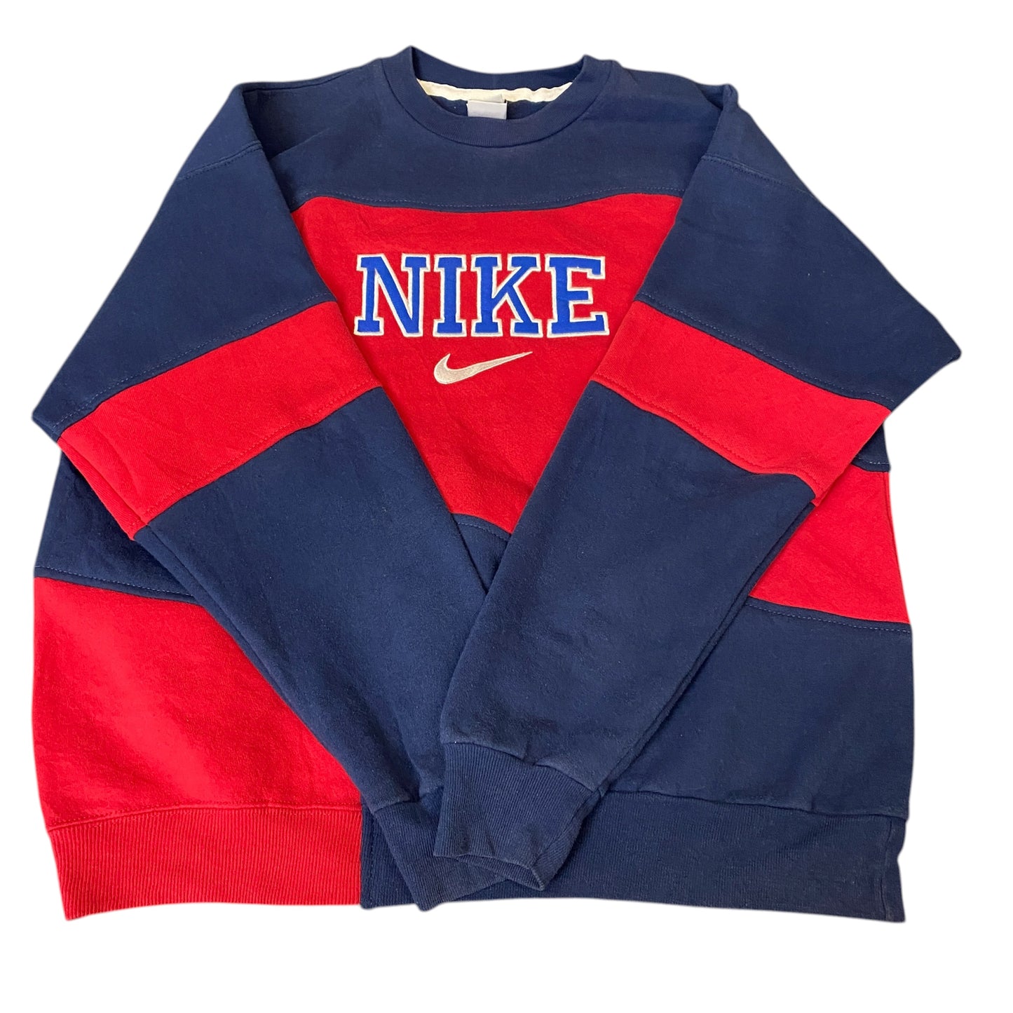Nike Reworked Sweatshirt Mystery Box, Colour Panels, Sizes S to XL