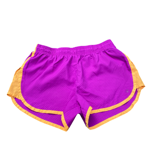 Champion Sprinter Running Shorts Womens 28W Purple Mesh Elastic Waist Athletic