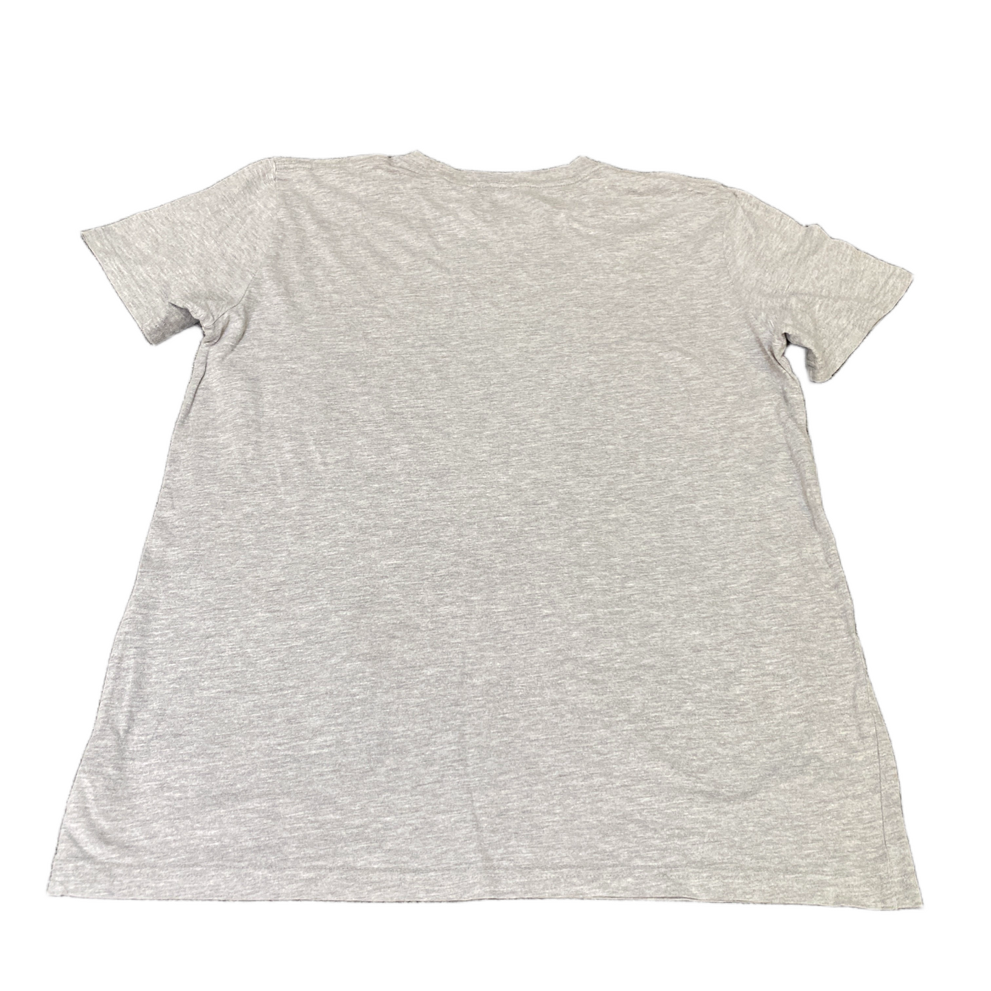 Adidas T-Shirt Girls L Grey 3 Stripe Life Soccer Graphic Short Sleeve Summer Tee