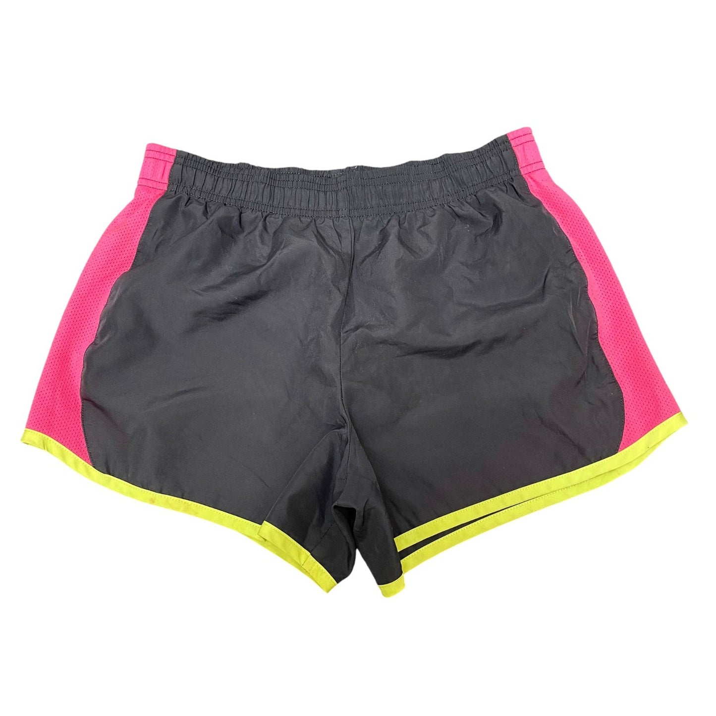 Danskin Now Sprinter Shorts Womens Medium Black Pink Gym Training Elastic Waist