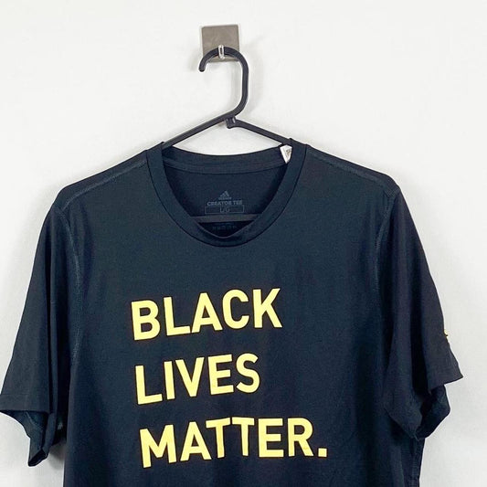 Adidas Black Lives Matter T-shirt Black Men’s S