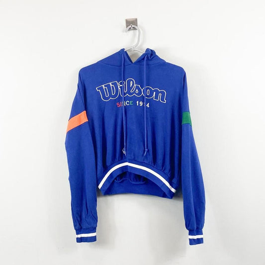 Vintage Wilson Cropped Hoodie