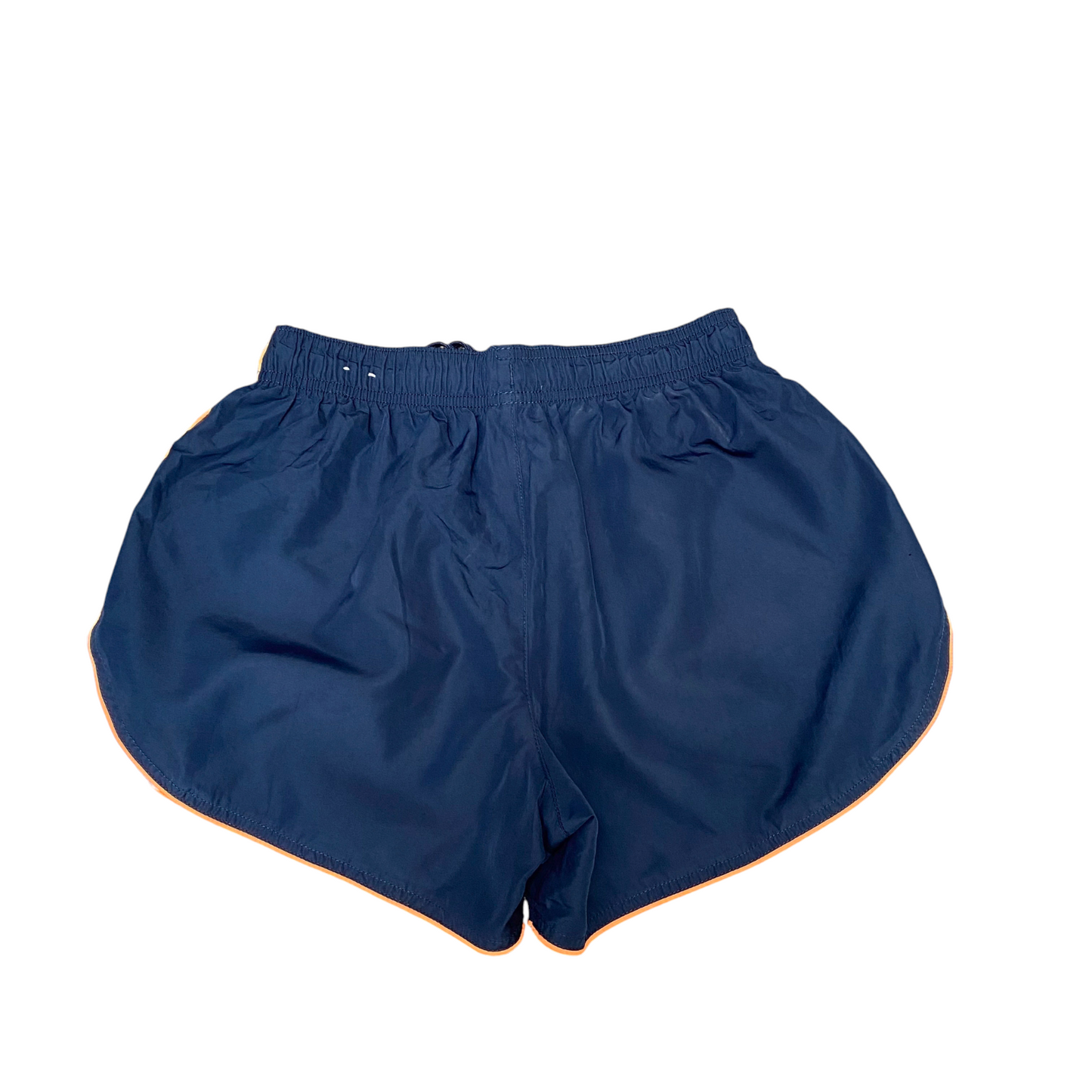 Running Sprinter Shorts Womens Small Navy Athletic Gym Workout Drawstring Waist