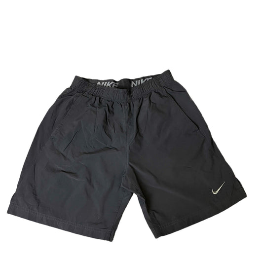 Nike Dri-FIT Athletic Training Shorts Fits as Mens Small 29" Waist Black Pull On