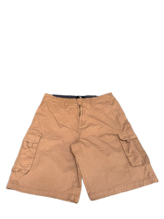 Beverly Hills Polo Club Cargo Shorts Fits as Mens 2XL 39" Waist Brown Outdoor
