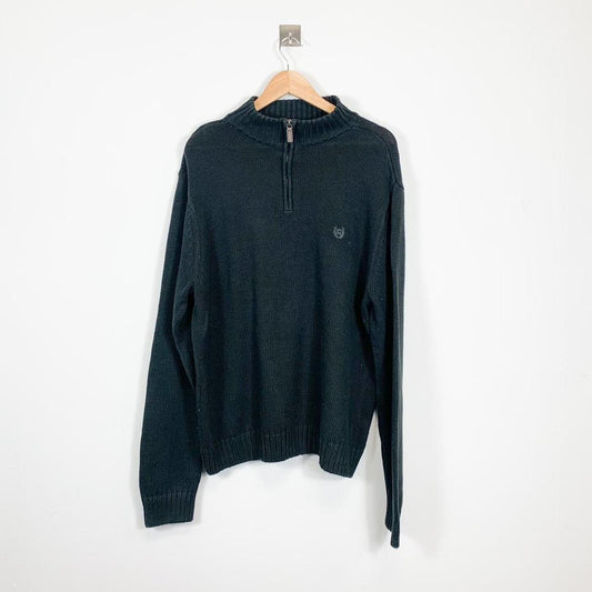 Vintage Chaps Quarter Zip Sweatshirt