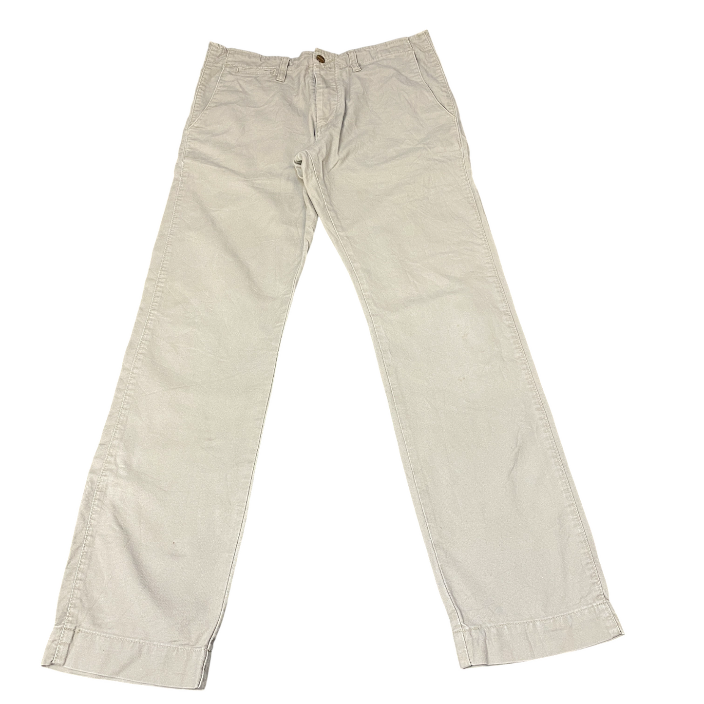 Carhartt Loyalty Pants Mens Medium Beige Work Stretch Relaxed Fit Straight Leg