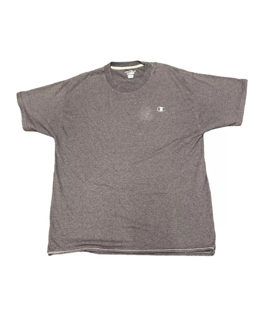 Champion T-Shirt Grey Womens L Front Logo