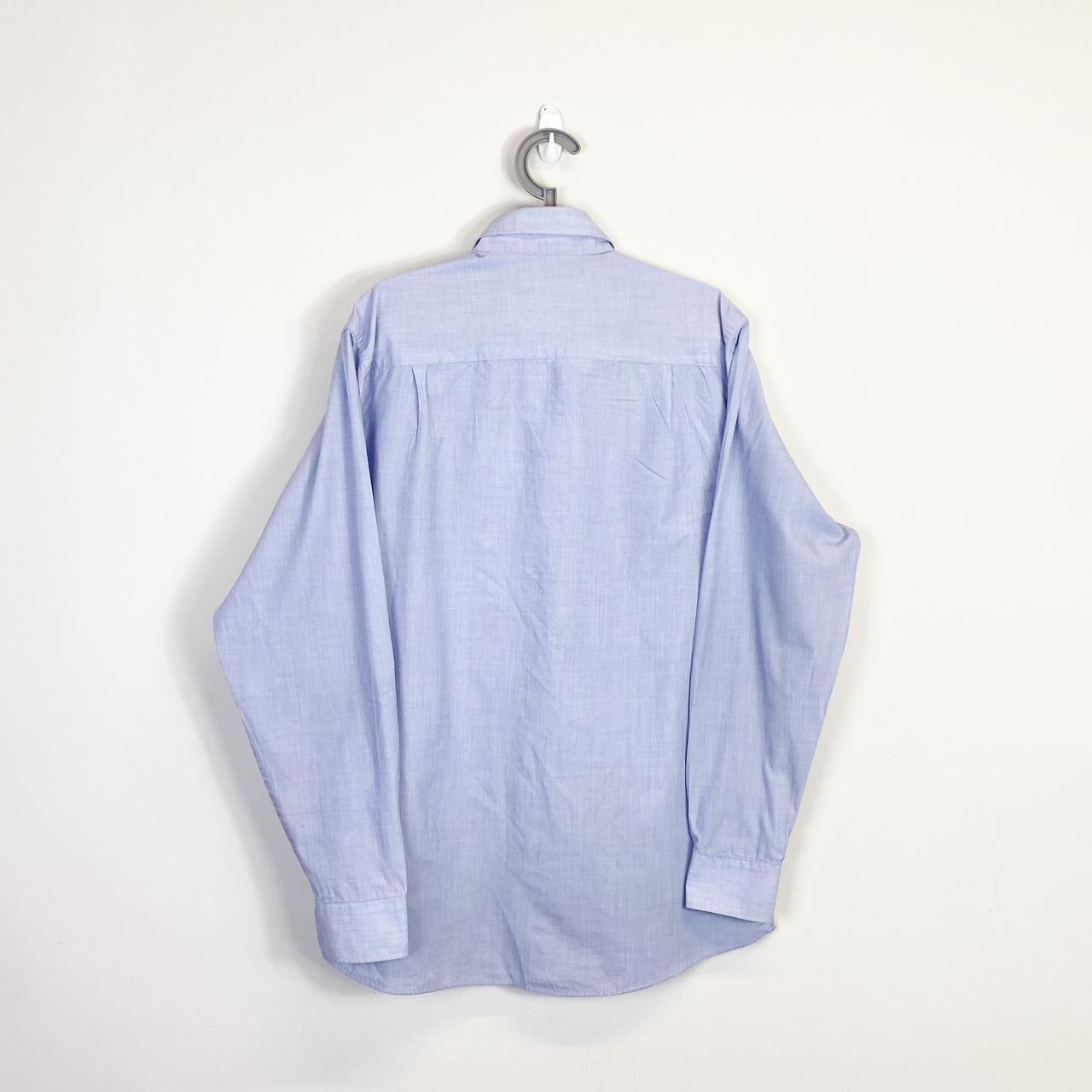 Cedarwood Shirt Mens Medium Blue Collared Button Down