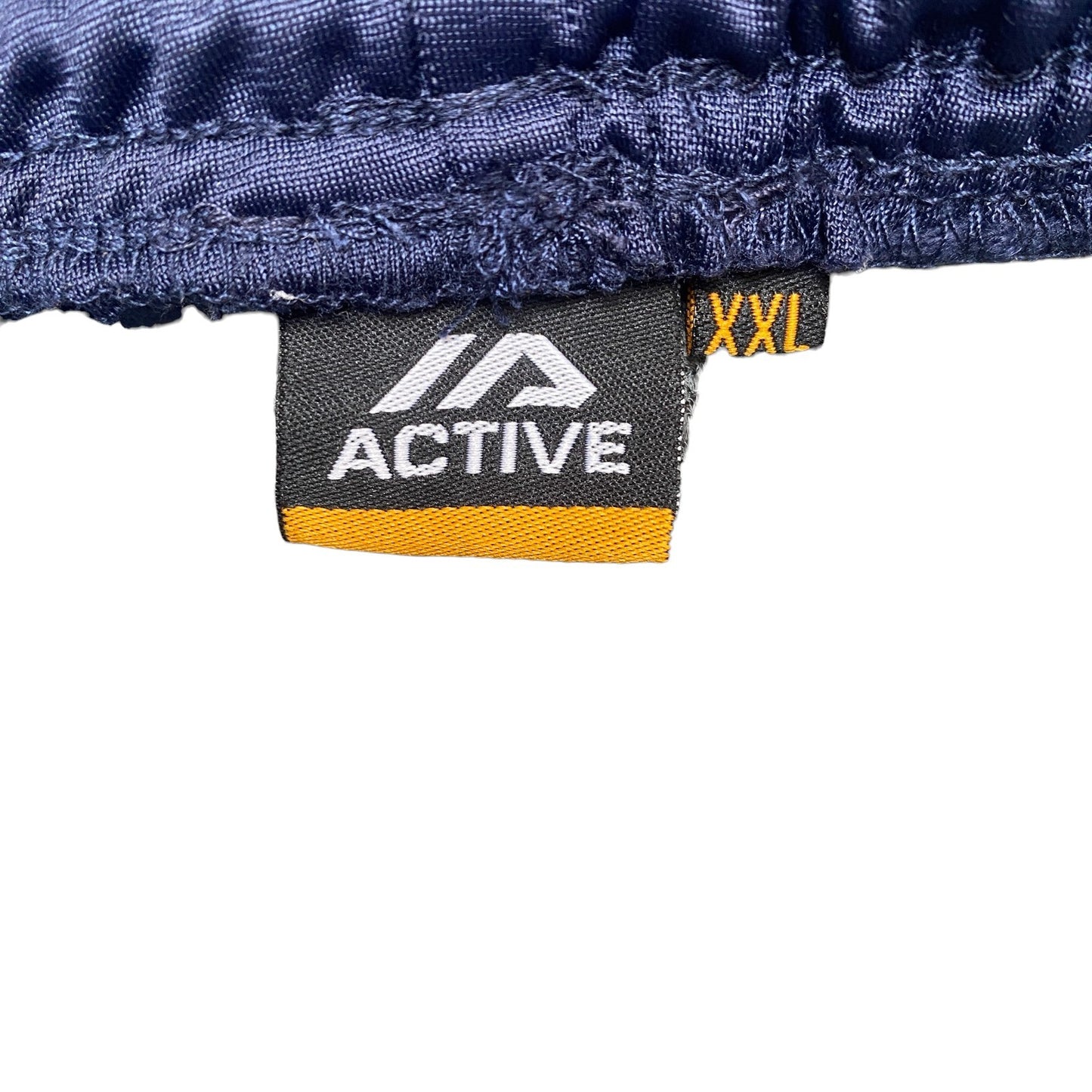 Active Joggers Fits as Mens 35" Waist Navy Side Snap Leg Gym Training Trouser