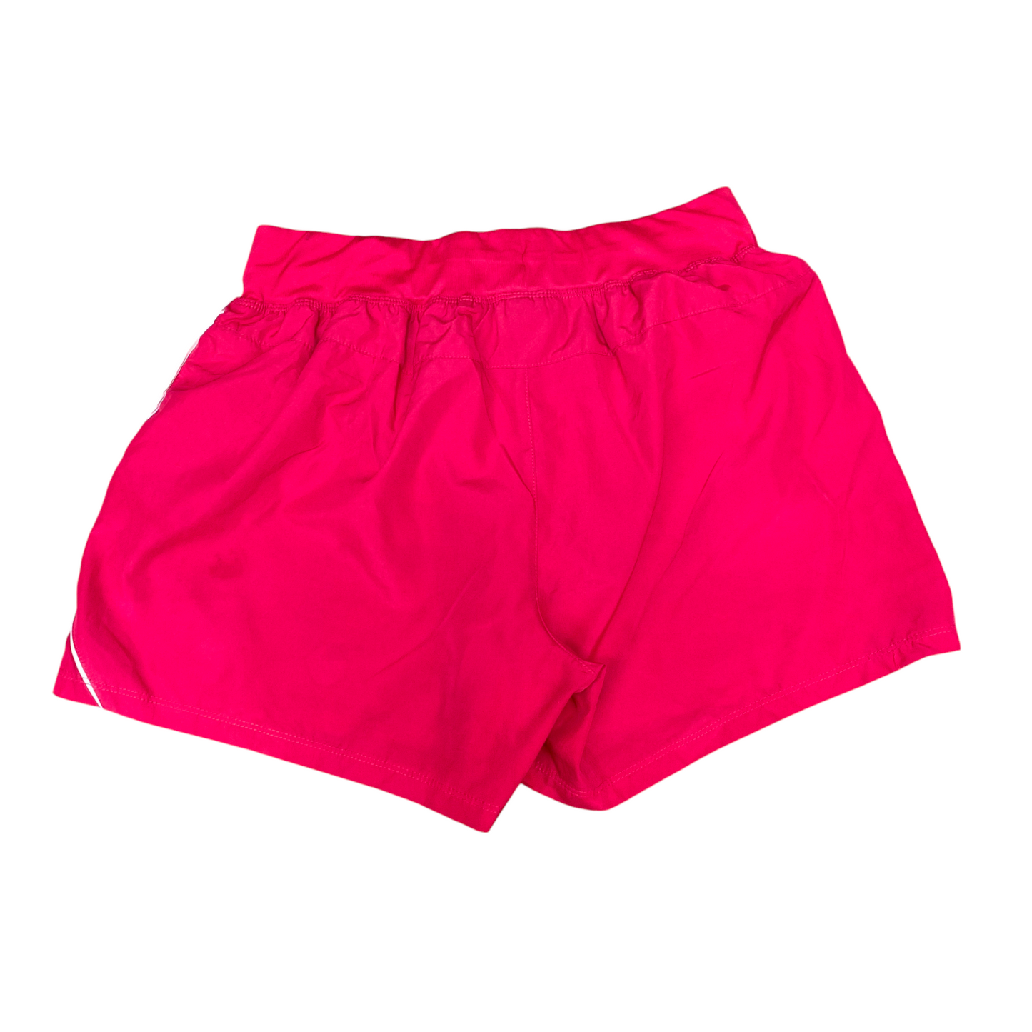 Running Sprinter Shorts Womens Small Pink Athletic Gym Elastic Waist Dolphin Hem