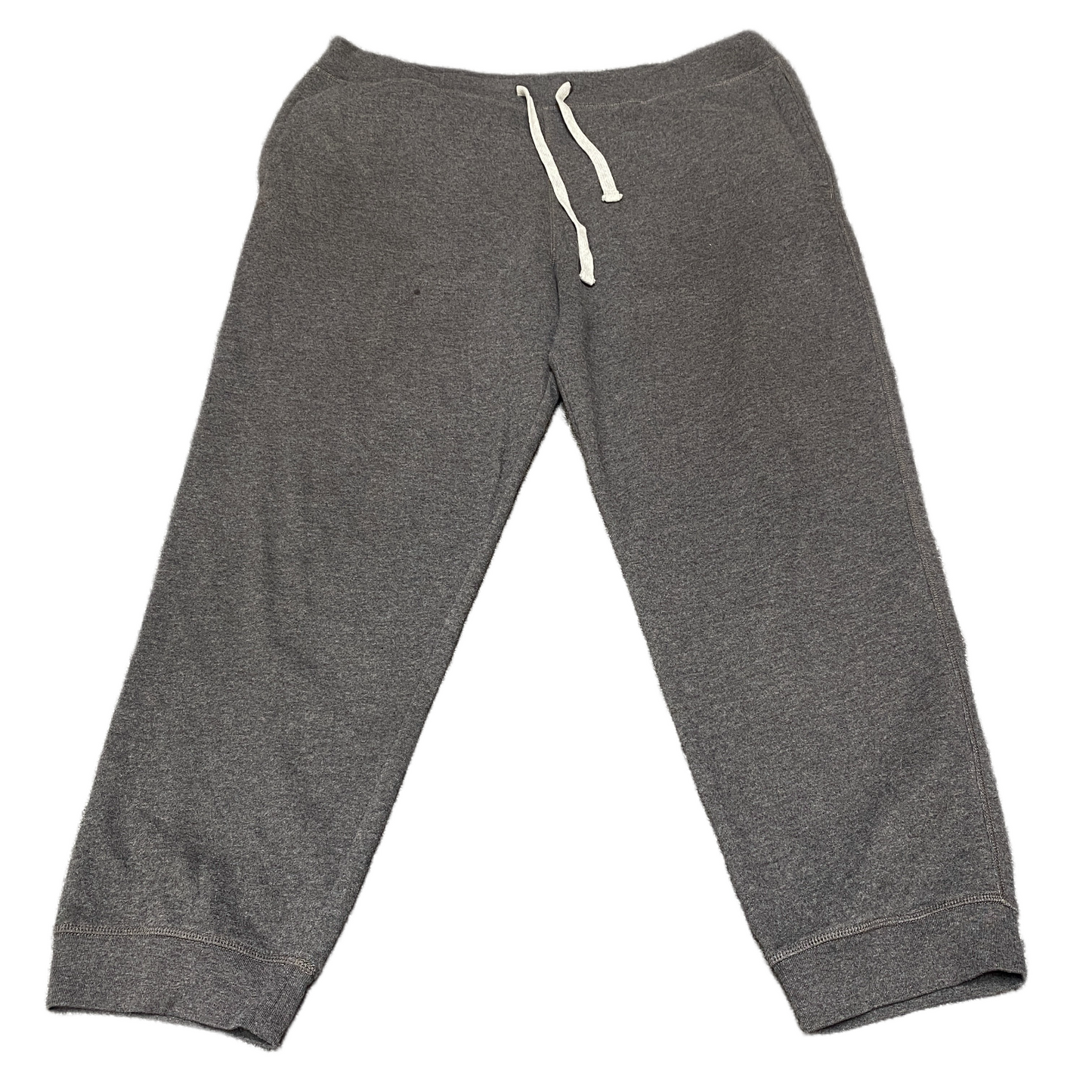 Nautica Joggers Fits as Mens 40" Waist Grey Gym Training Yoga Drawstring Trouser