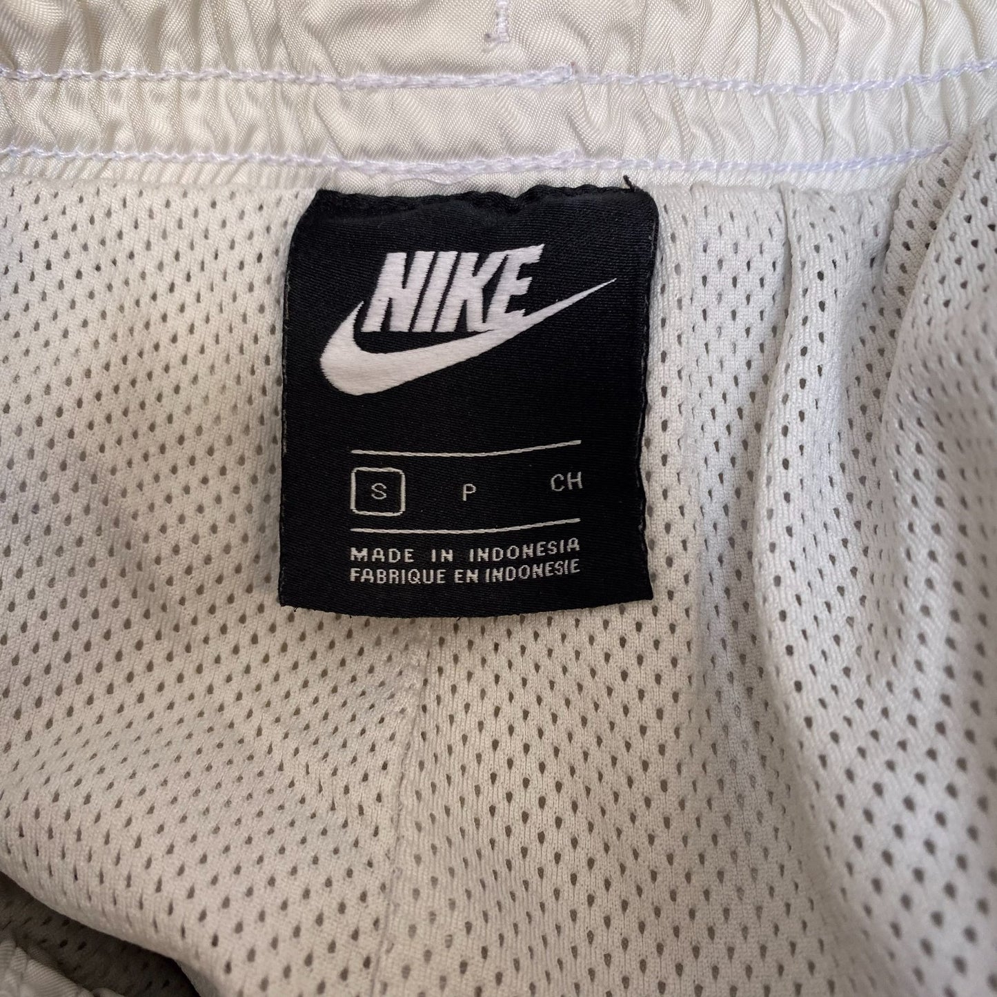 Nike Running Shorts Mens Small White Sportswear Festival Flow Drawstring Waist