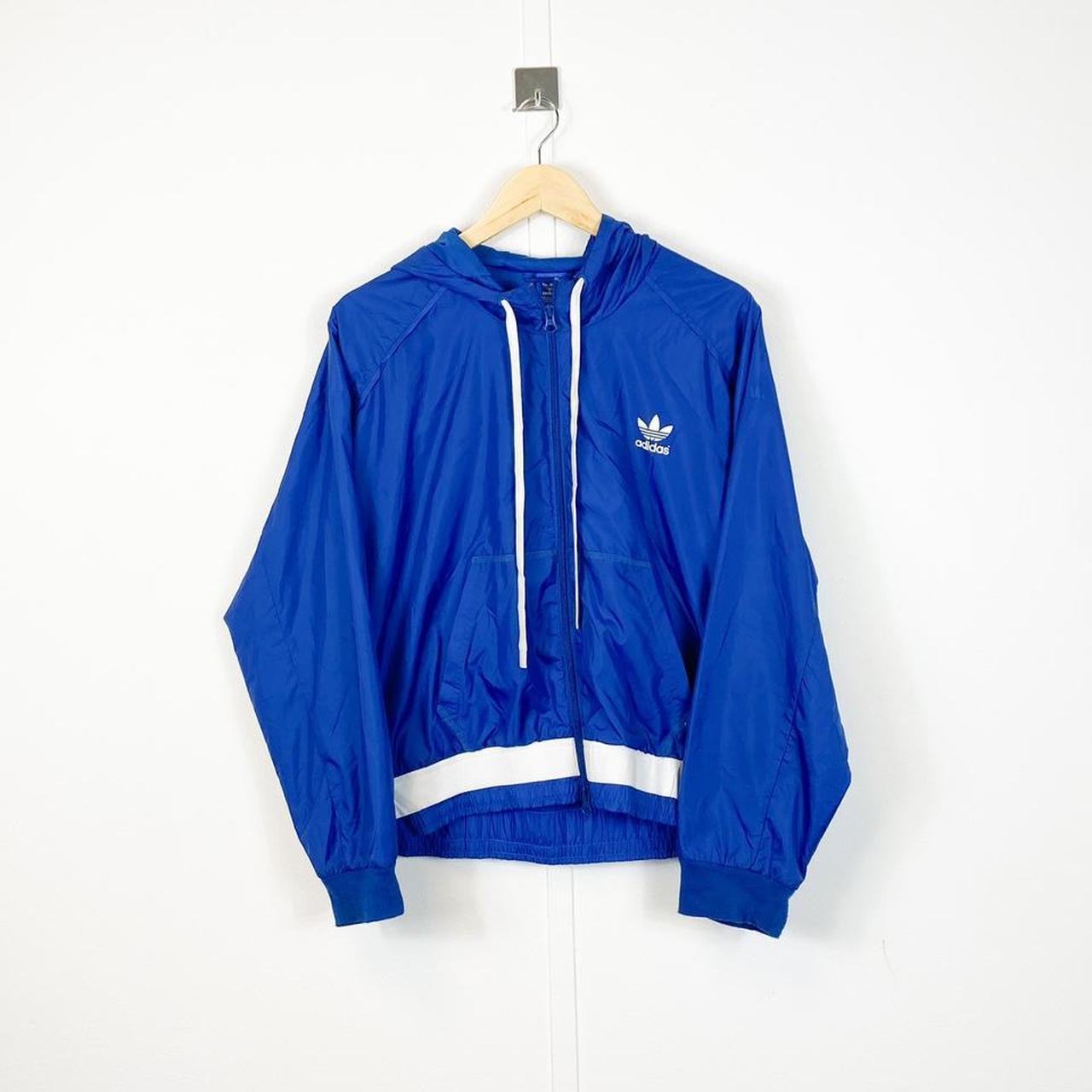 Adidas hooded track jacket