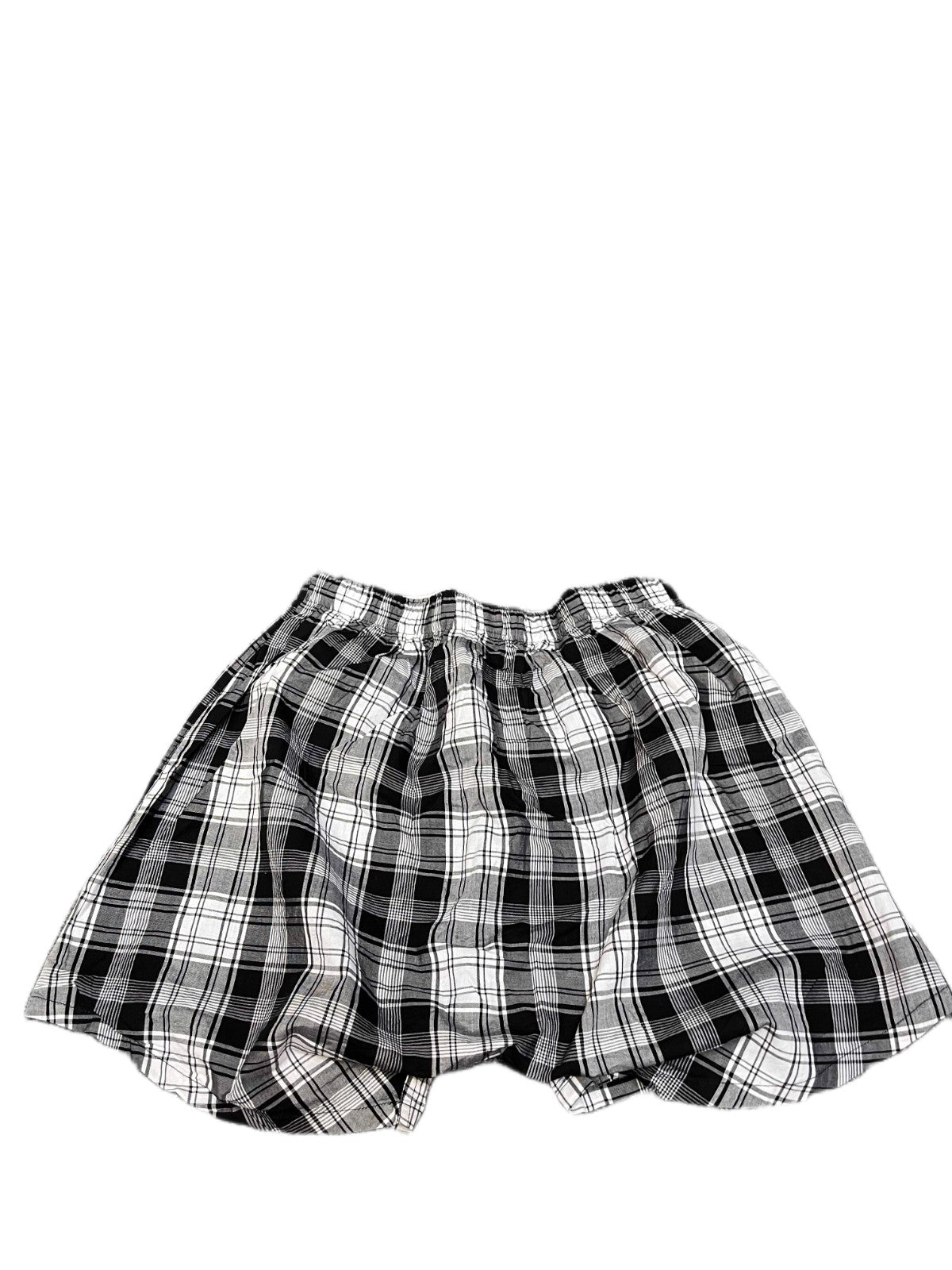 Polo Ralph Lauren Boxer Shorts Men Small 25" Waist Black White Plaid Classic Fit
