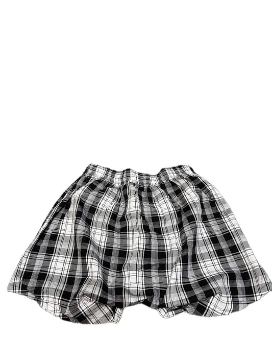 Polo Ralph Lauren Boxer Shorts Men Small 25" Waist Black White Plaid Classic Fit