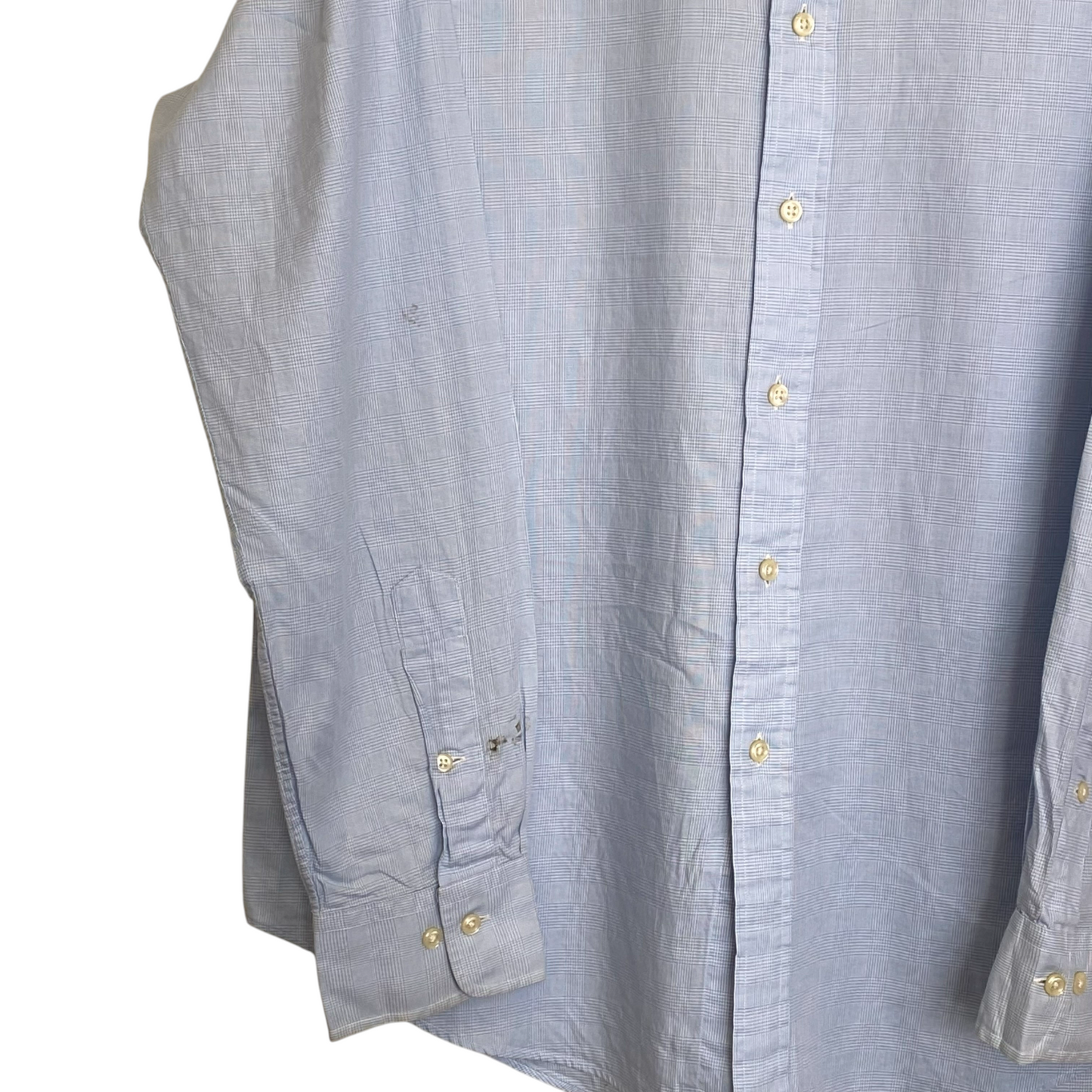 Ralph Lauren Formal Shirt Mens Large Blue Long Sleeve Classic Fit Button Down
