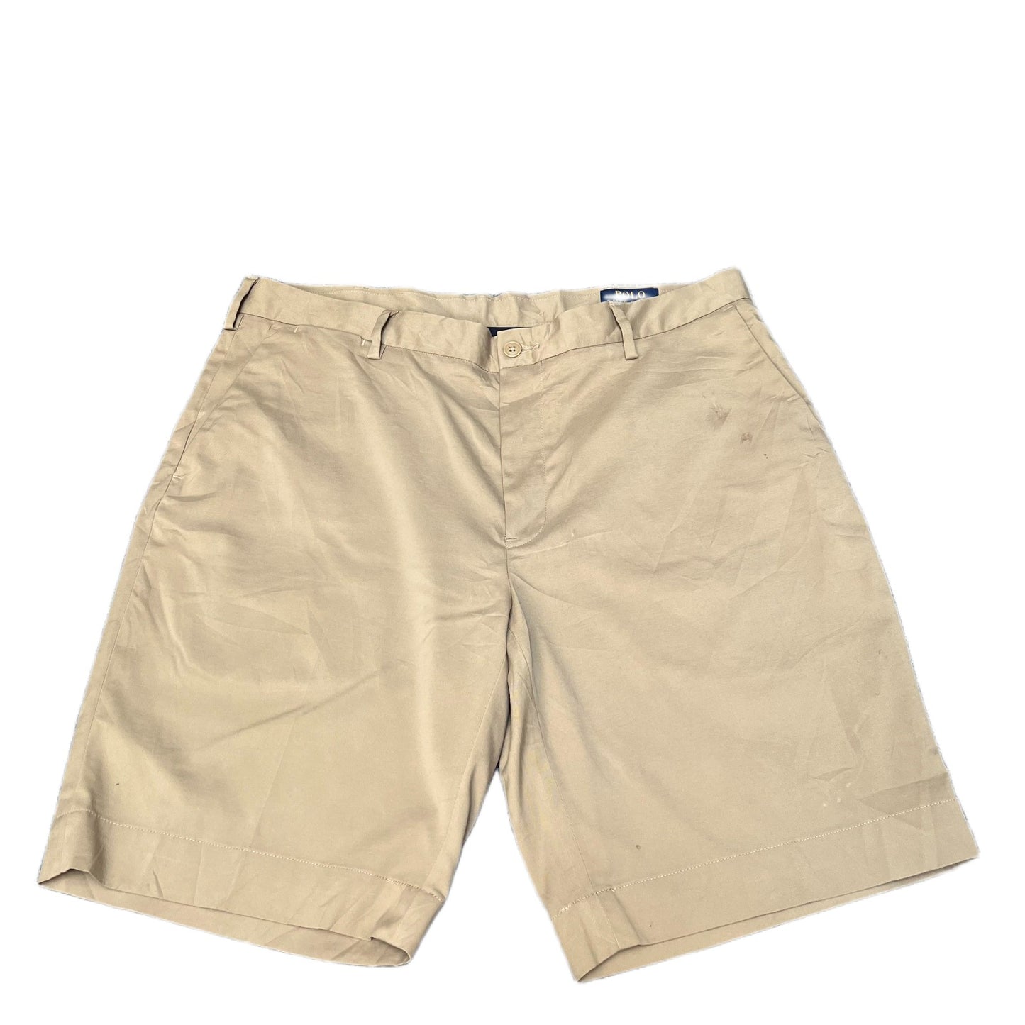 Polo Ralph Lauren Golf Chino Shorts Fits as Mens XL 36" Waist Tan Performance