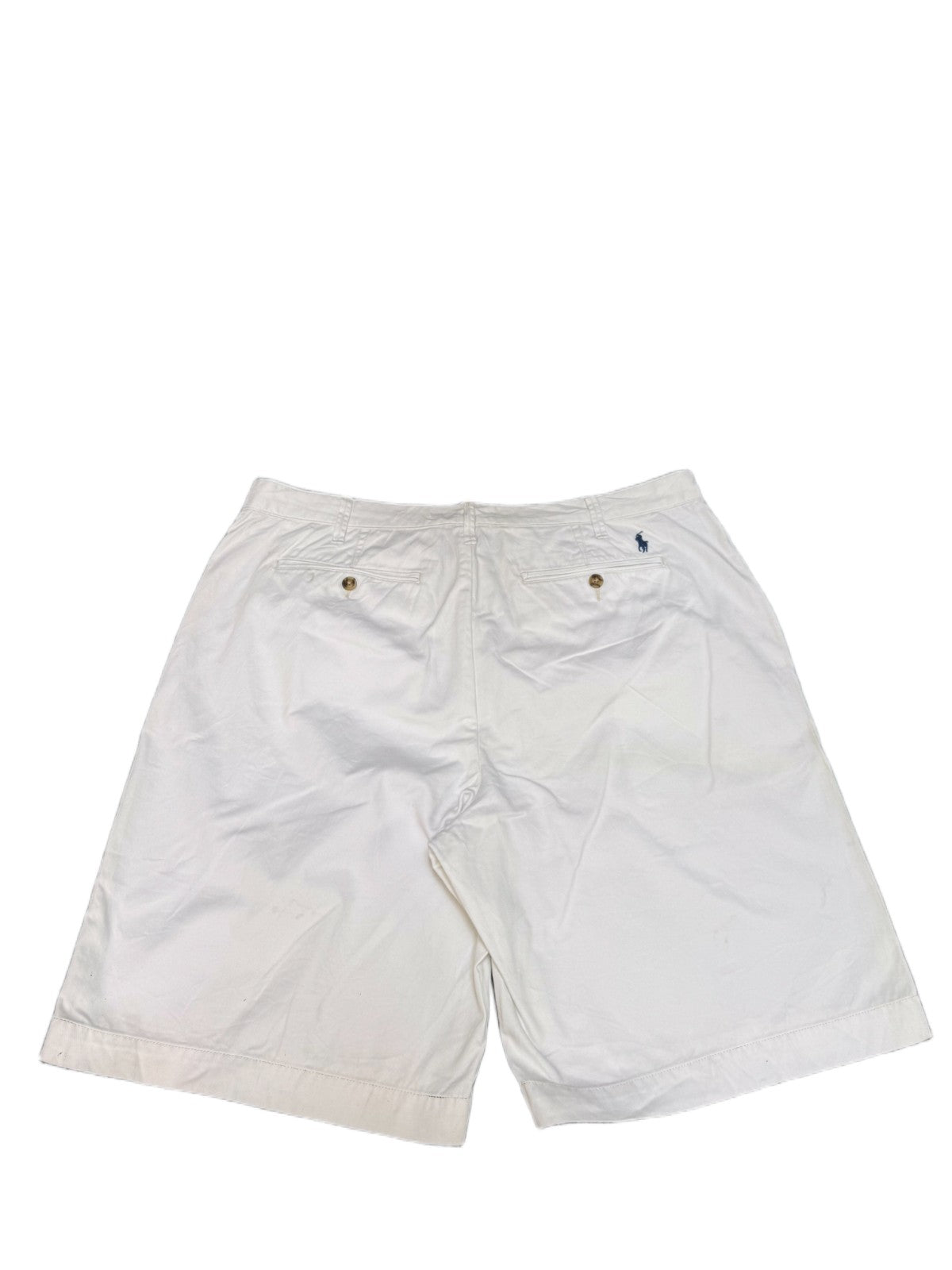 Polo Ralph Lauren Chino Shorts Fits as Mens 2XL 41" Waist White Hiking Outdoor