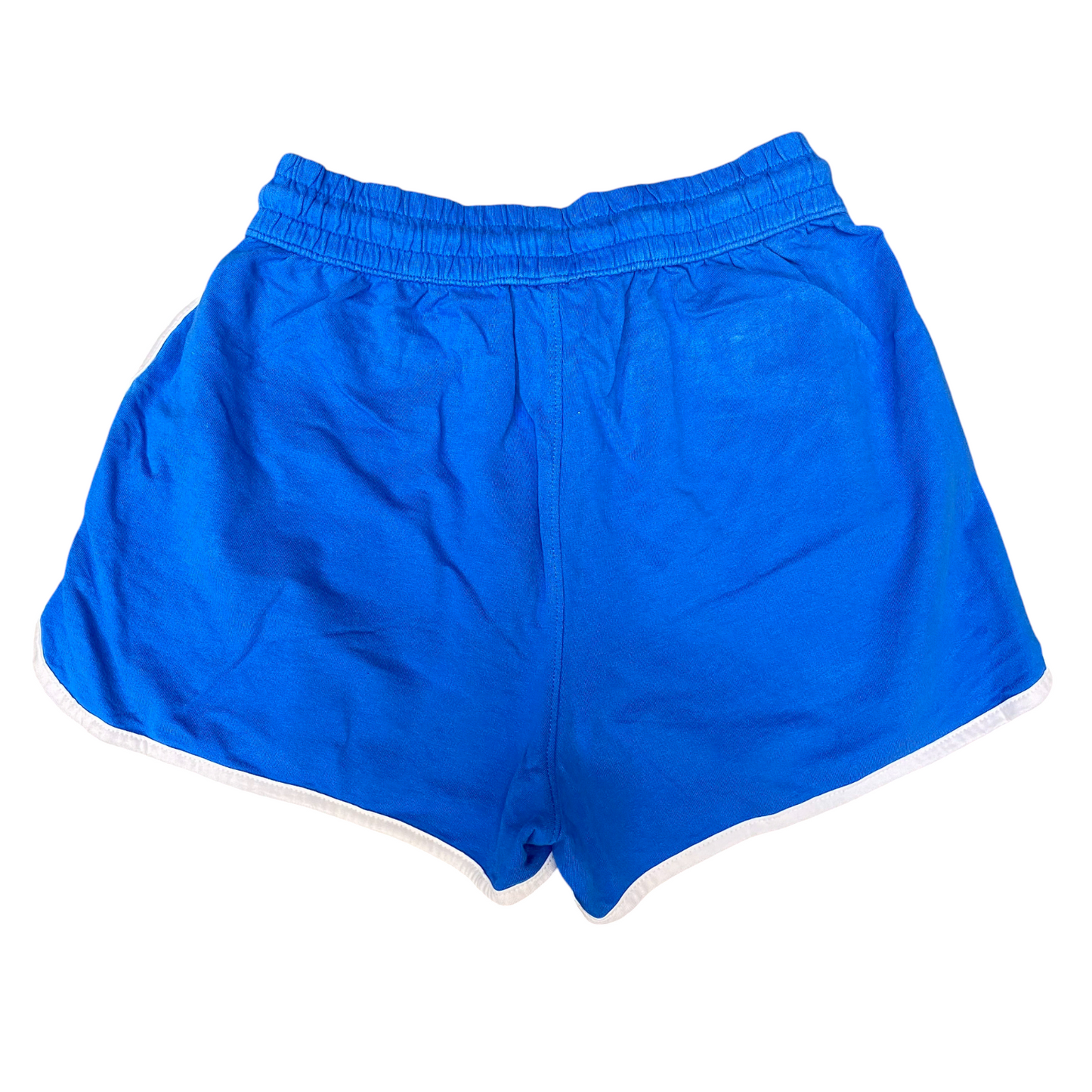 Running Sprinter Shorts Womens Small Blue Athletic Fit Drawstring Elastic Waist