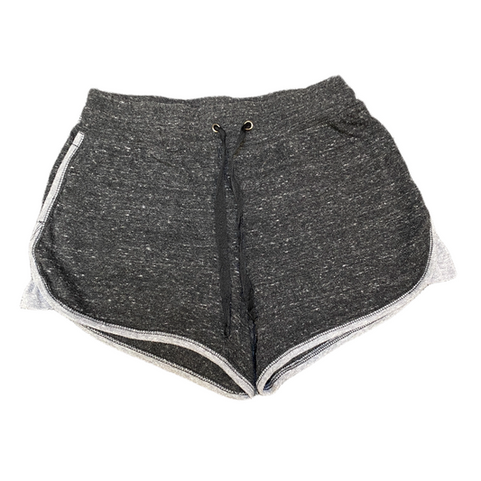 Running Sprinter Shorts Women S 28" Waist Black Athletic Gym Workout Dolphin Hem