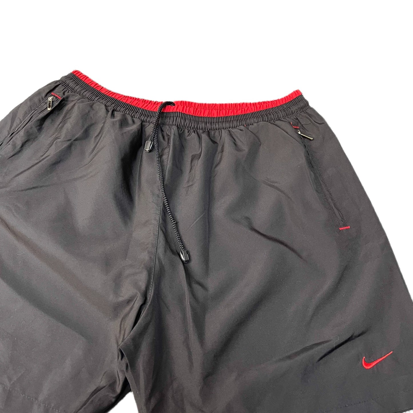 Nike Sportswear Activewear Shorts Mens S 29" Waist Black Mesh Lined Drawstring