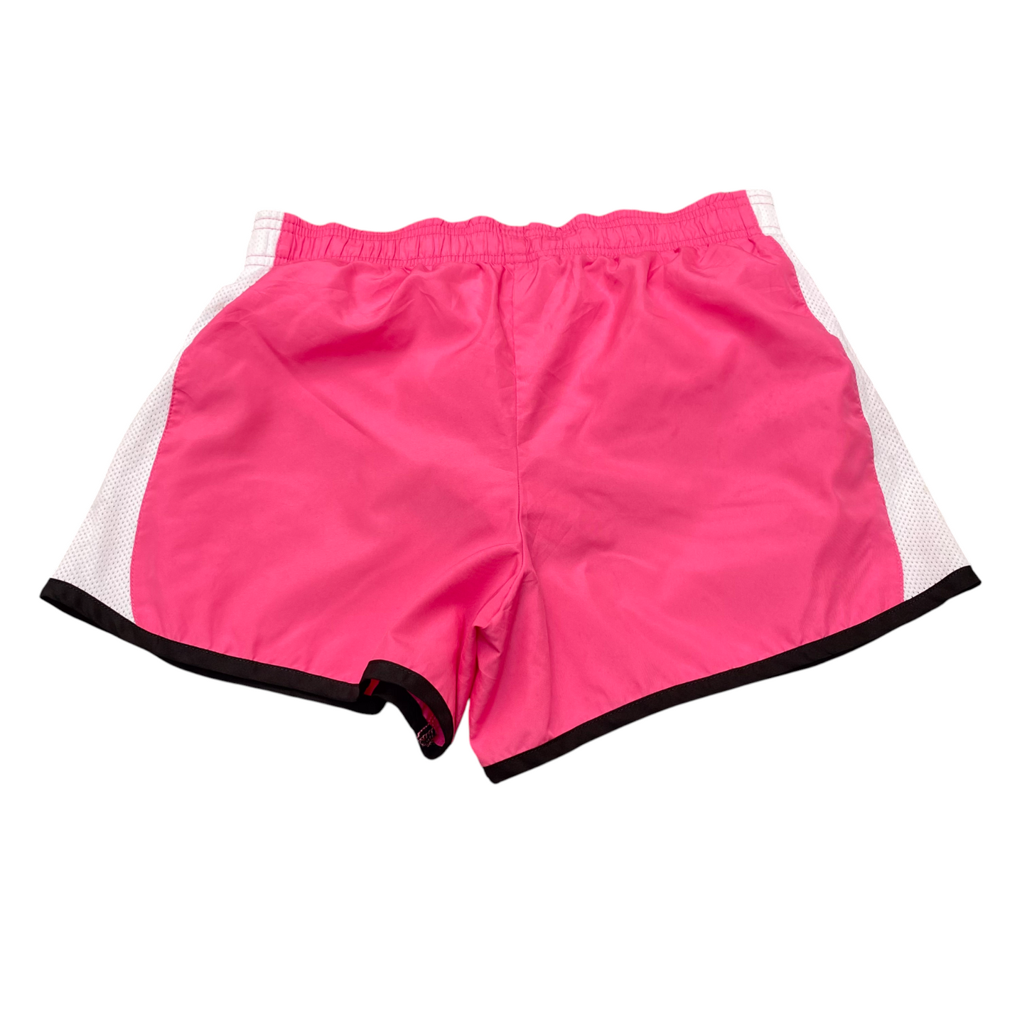 Running Sprinter Shorts Womens XL Pink Mesh Elastic Waist Athletic Fit Pull On