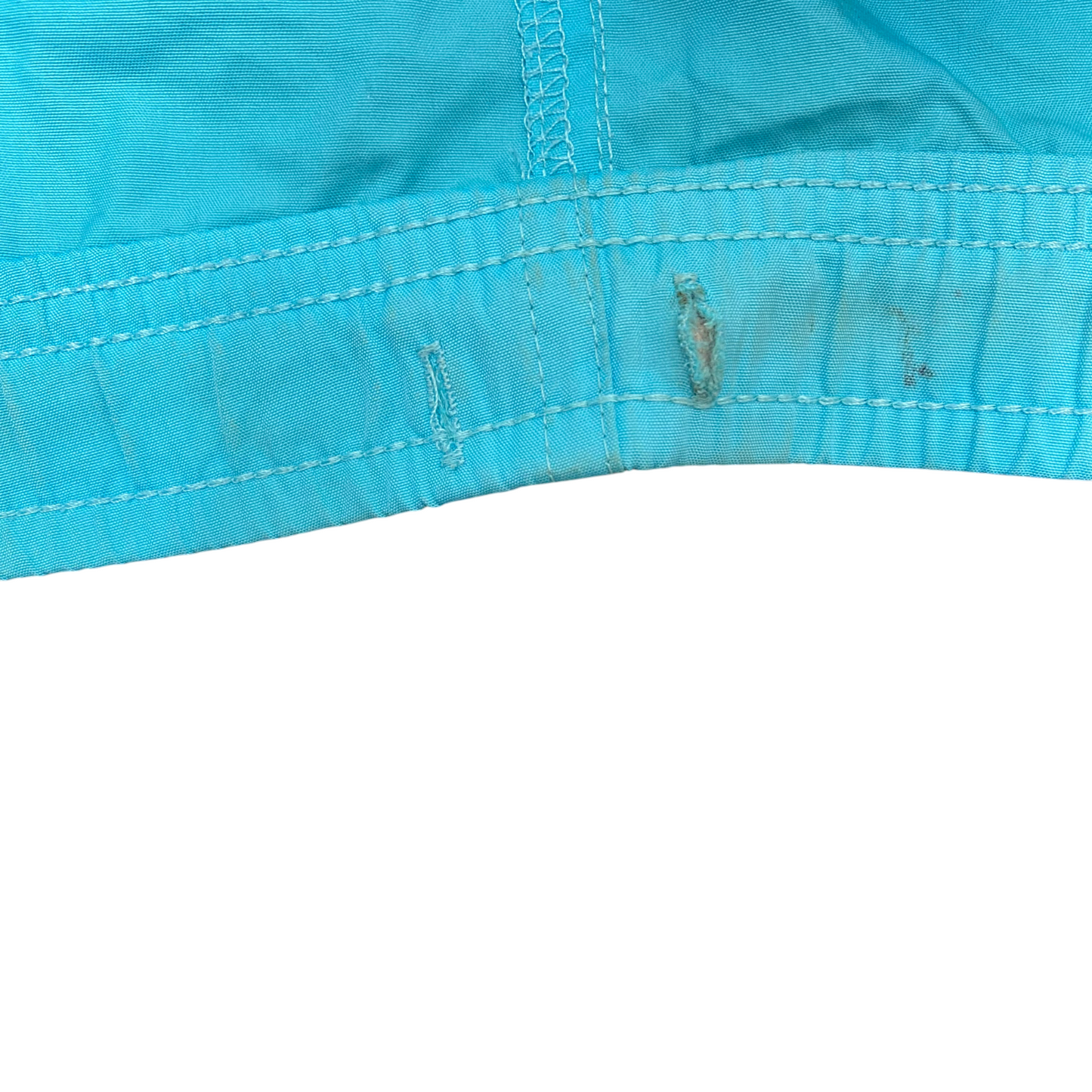 Nike Swim Trunks Shorts Womens Small Blue Stretch Elastic Waist Athletic Gym Fit