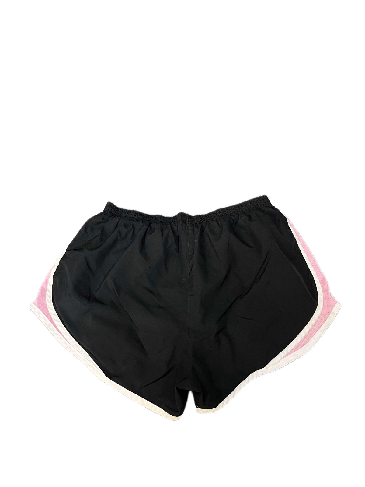 Nike Dri-Fit Running Shorts Fits as Womens M 29" Waist Black Pink Dolphin Hem