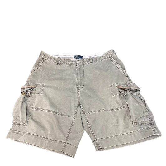 Polo Ralph Lauren Classic Chino Shorts Fits as Mens XL 38" Waist Grey Utility