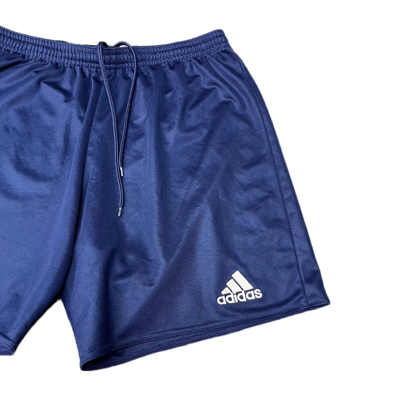 Adidas Aeroready Soccer Shorts Mens XS 26" Waist Blue Gym Training Drawstring