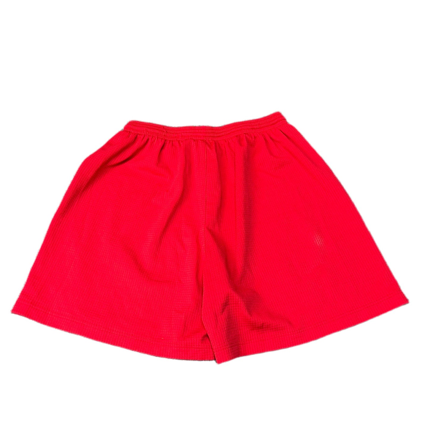 Vtg Lotto Athletic Shorts Mens XS 26" Waist Red Gym Training Workout Drawstring