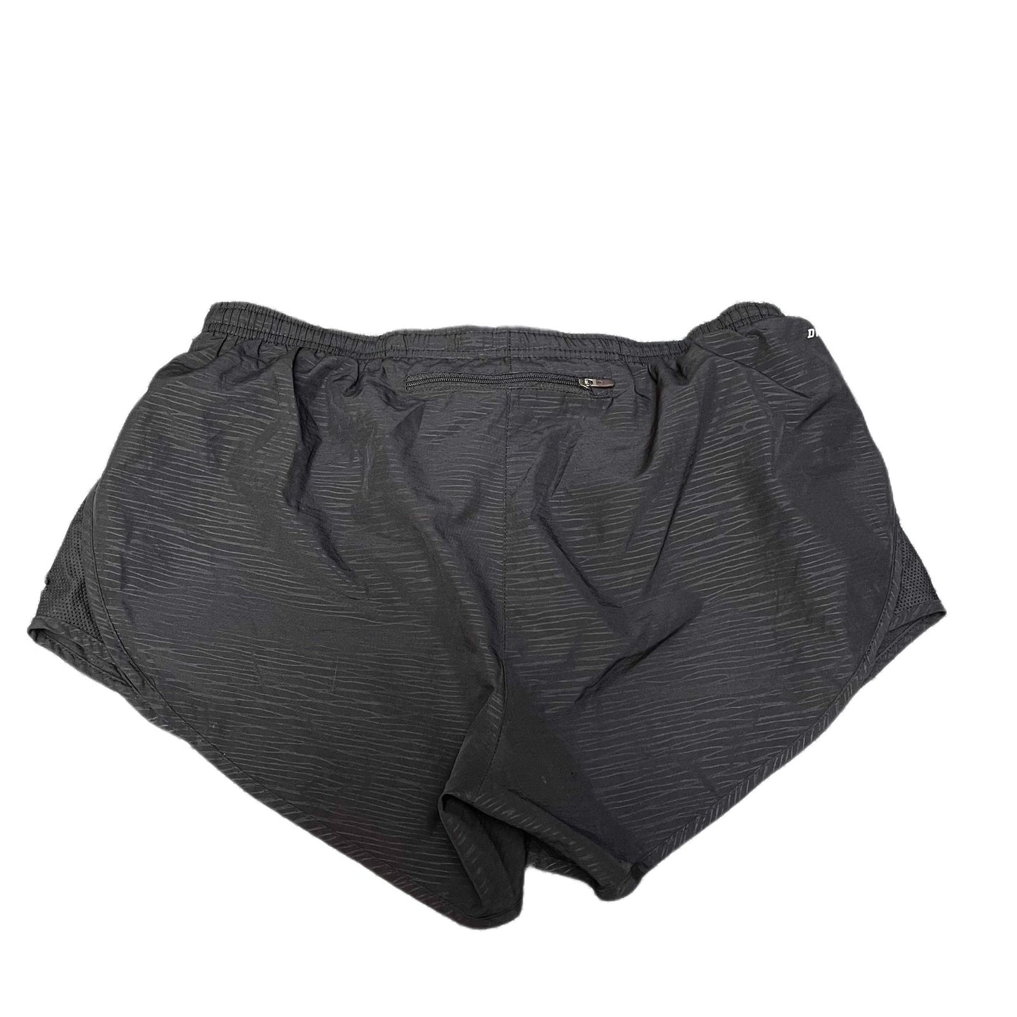Nike Dri-FIT Running Shorts Fits as Womens Medium 29" Waist Black Dolphin Hem