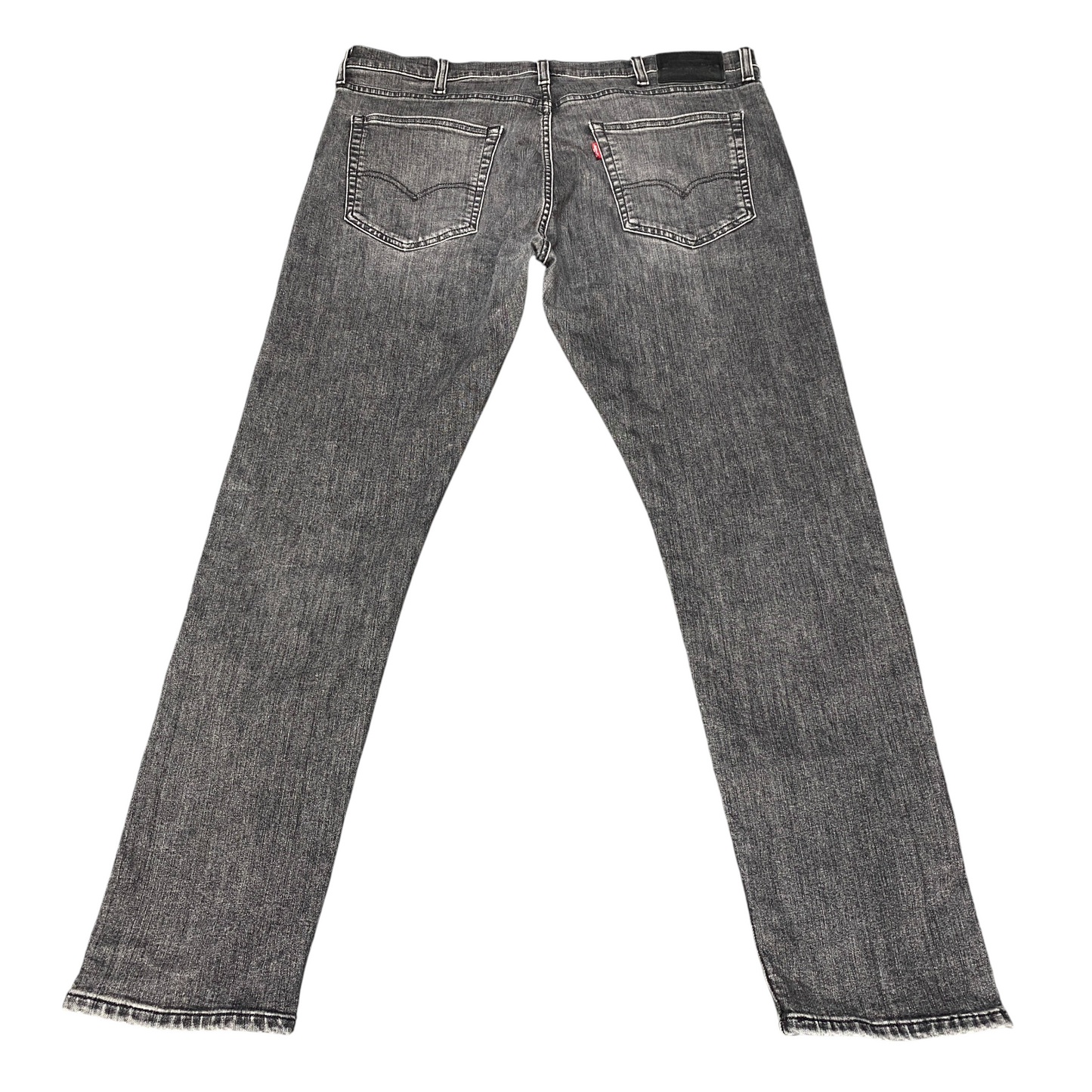 Levi's Jeans Mens 39" Waist Grey Denim Premium Streetwear Low Waist Straight Leg