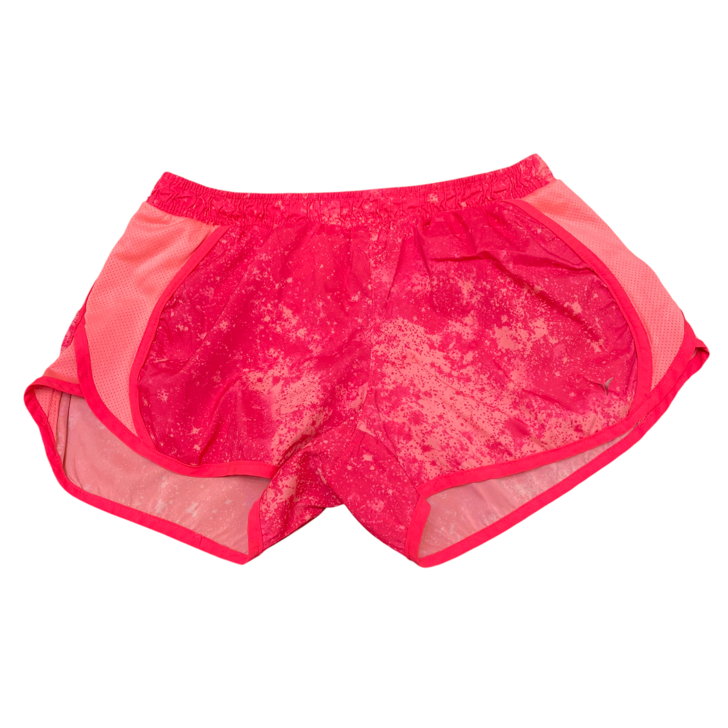 Active Running Shorts Womens Small Pink Tie Dye Athletic Fit Workout Dolphin Hem