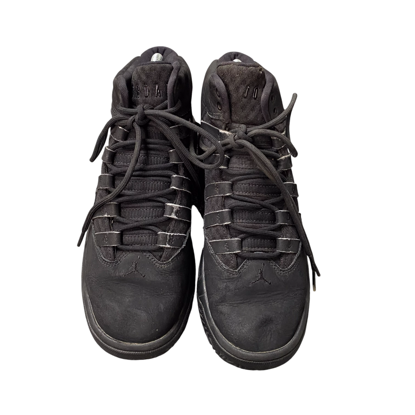 Jordan Max Aura Basketball Trainers Sneakers Youth 4 Black Athletic AQ9214-001