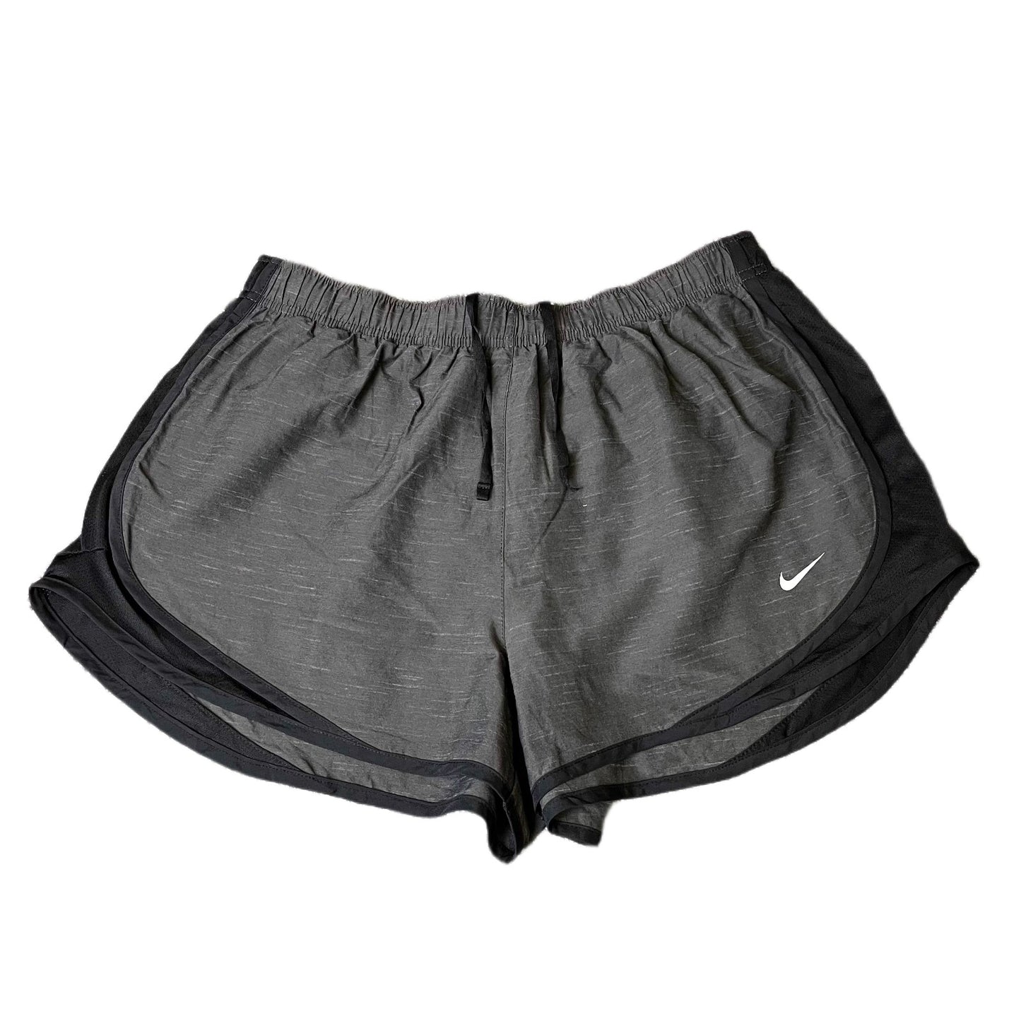 Nike Running Sprinter Shorts Fits as Womens Large 31" Waist Black Dolphin Hem